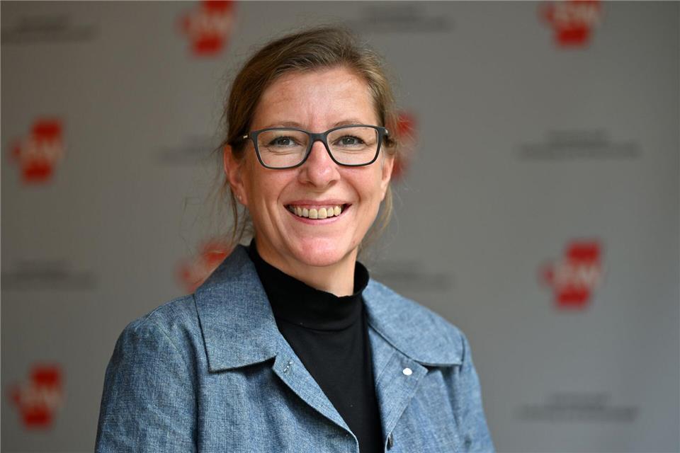 Die Thüringer GEW-Landesvorsitzende Kathrin Vitzthum fordert bessere Bedingungen für angehende Lehrkräfte im Vorbereitungsdienst. (Archivbild) Martin Schutt/dpa