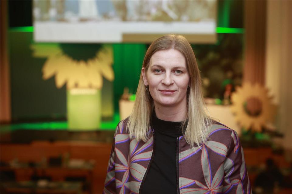 Die Thüringer Grünen-Politikerin Madeleine Henfling fordert ihre Partei auf, eine Vision für Ostdeutschland zu entwickeln. (Archivbild) Matthias Bein/dpa