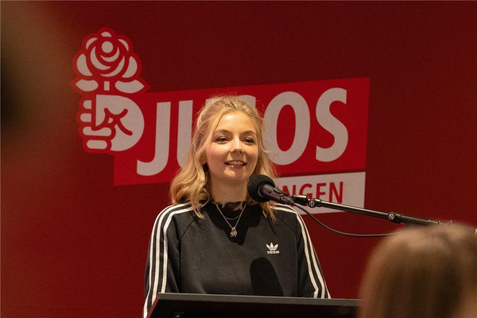 Jusos wählen eine neue Chefin Die Thüringer Jusos haben eine neue Chefin - Sophie Ringhand. -/Jusos/dpa