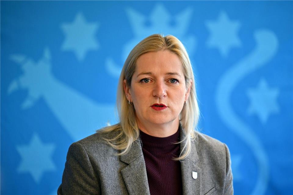 Die Thüringer Migrationsministerin Beate Meißner (CDU) prüft Sanktionen für Teilnehmer von Integrationskursen, die nicht zu den Kursterminen kommen. (Archivbild)Martin Schutt/dpa