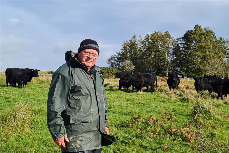 Die Tiere nach mehrjähriger Pflege zum Schlachter zu bringen, beschwert Peter Hunter Blair zunehmend.Dörte Nohrden/dpa-tmn
