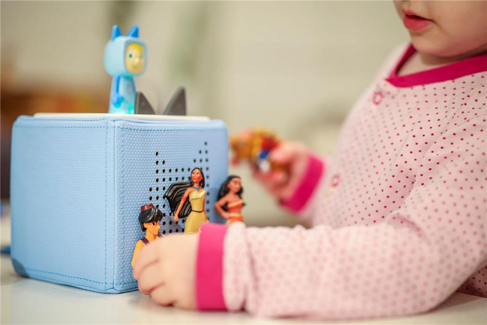 Die Toniebox wird seit 2016 verkauft.Christoph Reichwein/dpa