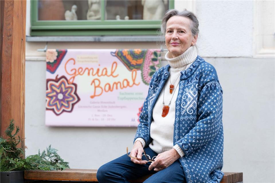 Die Topflappen sind ihre sechste Sonderausstellung.Sebastian Kahnert/dpa