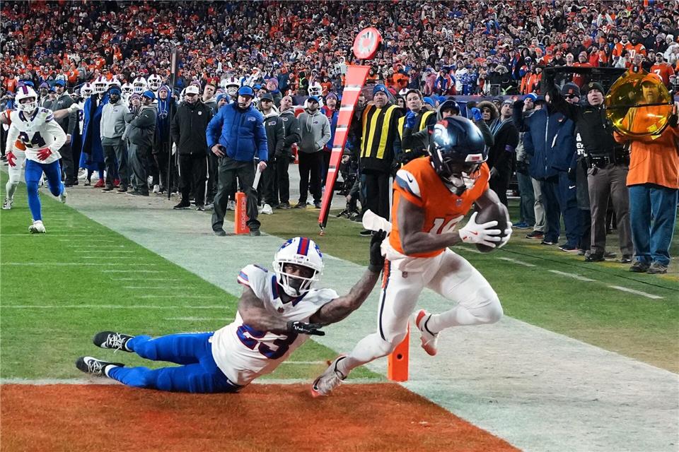 Die Touchdowns der Broncos kamen zur rechten Zeit.David Zalubowski/AP/dpa
