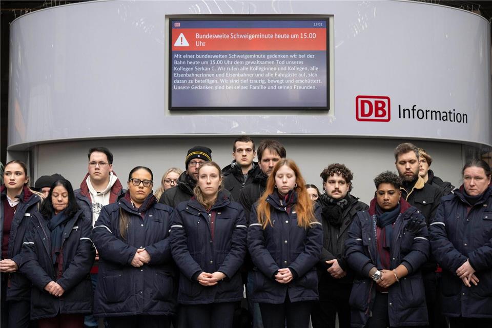 Die Trauer um den getöteten Kollegen ist großBoris Roessler/dpa