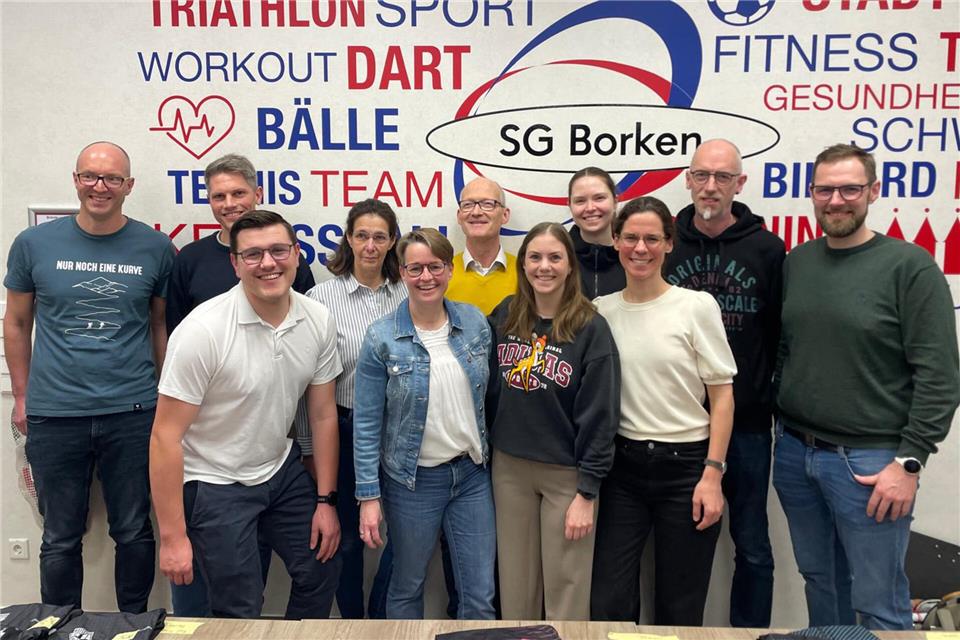 Die Tri-Bike-Run-Abteilung der SG Borken hat sich zur Jahreshauptversammlung getroffen.