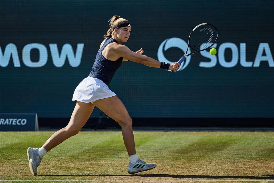 Die Tschechin Karolina Muchova holte den Titel beim Tennisturnier in Bad Homburg.Fotoreport-DB/dpa