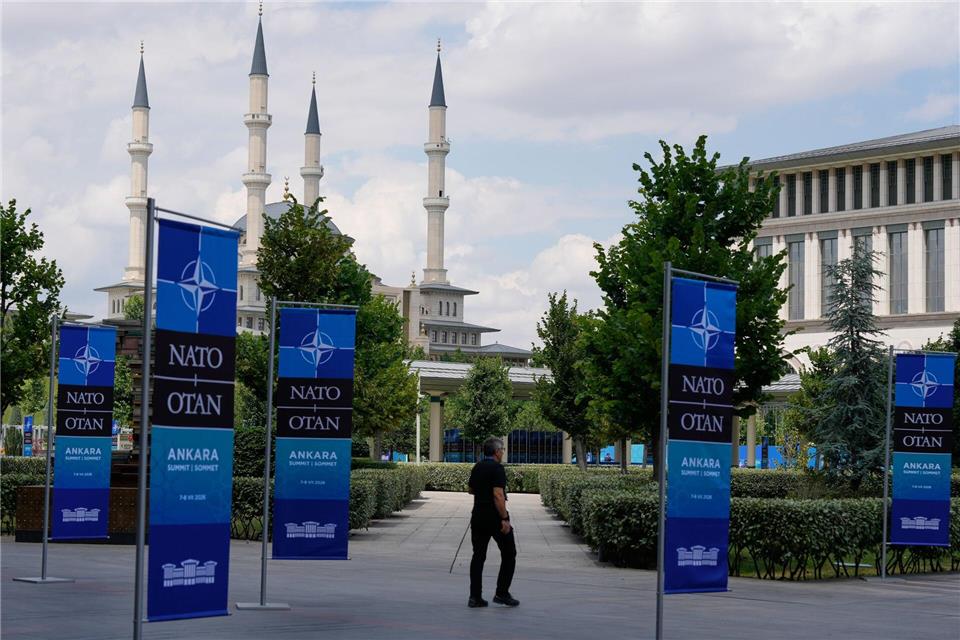 Die Türkei richtet den Nato-Gipfel in ihrer Hauptstadt Ankara aus. Emrah Gurel/AP/dpa