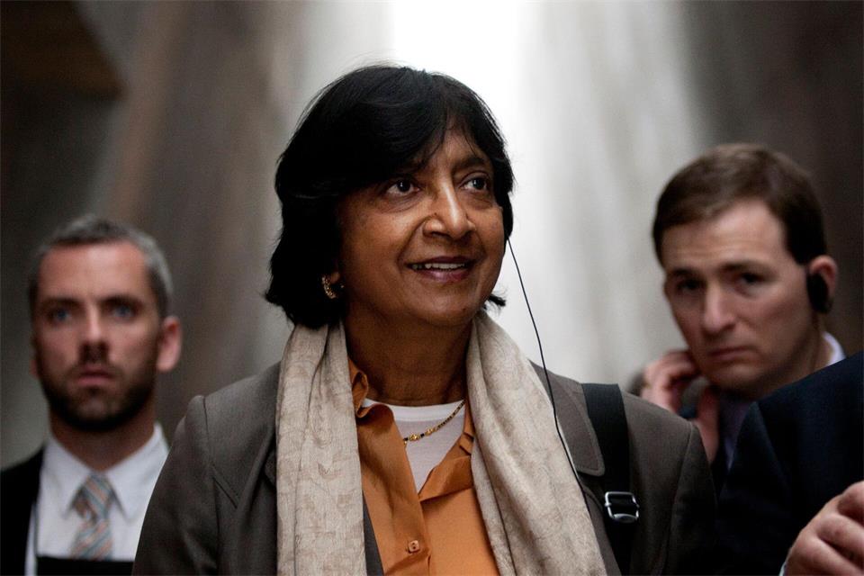 Die UN sehen durch die Verleihung des Friedensnobelpreises an Navanethem Pillay den Kampf für die Menschenrechte gestärkt. (Archivbild)Sebastian Scheiner/AP/dpa