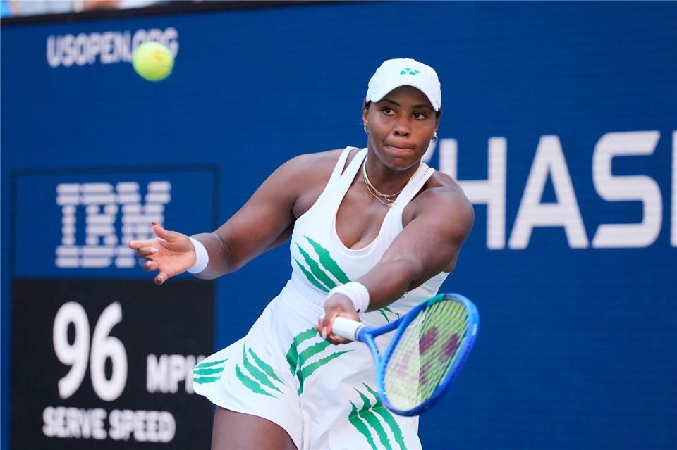 Die US-Amerikanerin steht im Doppel in der WTA-Weltrangliste auf Rang zwei. (Archivbild)Pamela Smith/AP/dpa
