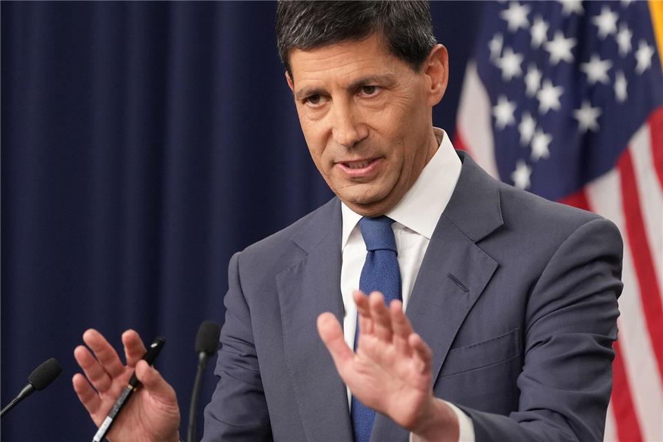 Die US-Notenbank hat erneut den Leitzins stabil gehalten.Mark Schiefelbein/AP/dpa