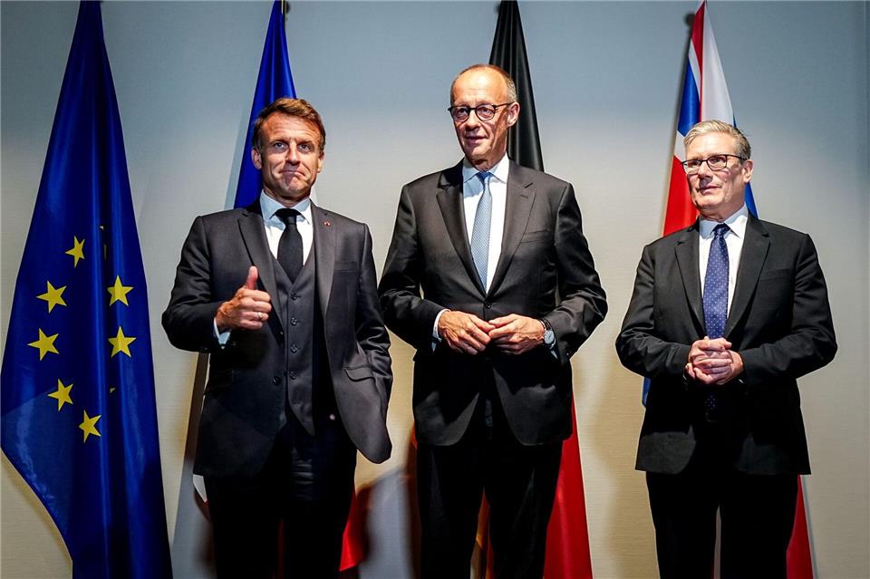 Die US-Vorschläge für einen Frieden in der Ukraine gehen bislang über die europäischen Staaten hinweg. (Archivbild)Kay Nietfeld/dpa