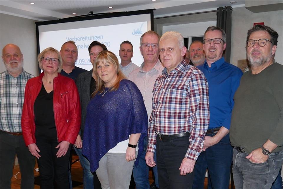 Die UWG Raesfeld-Erle hatte sich zur Wahlversammlung getroffen.