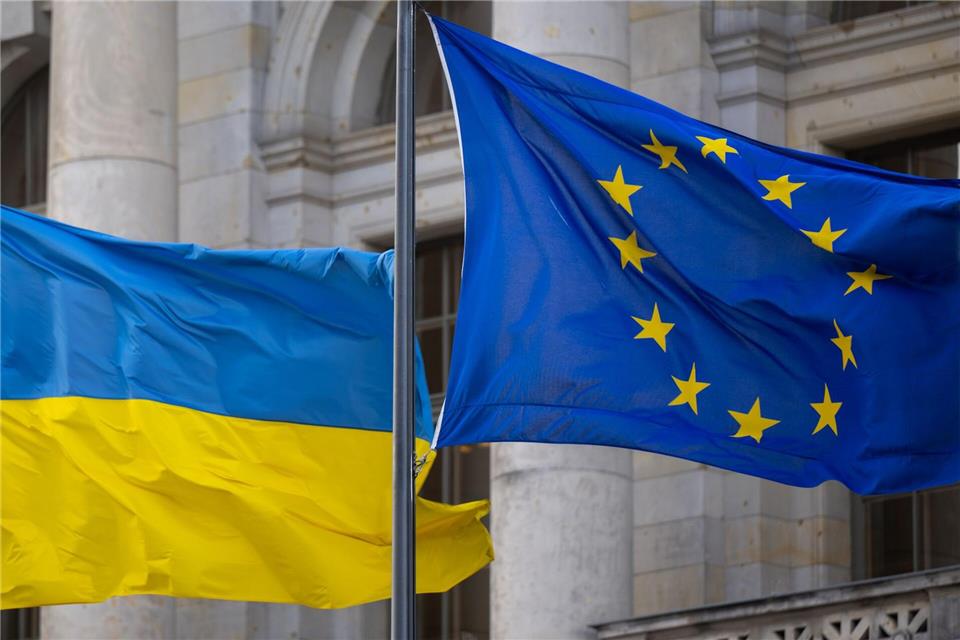 Die Ukraine will möglichst schnell Mitglied der EU werden. (Archivbild)Monika Skolimowska/dpa