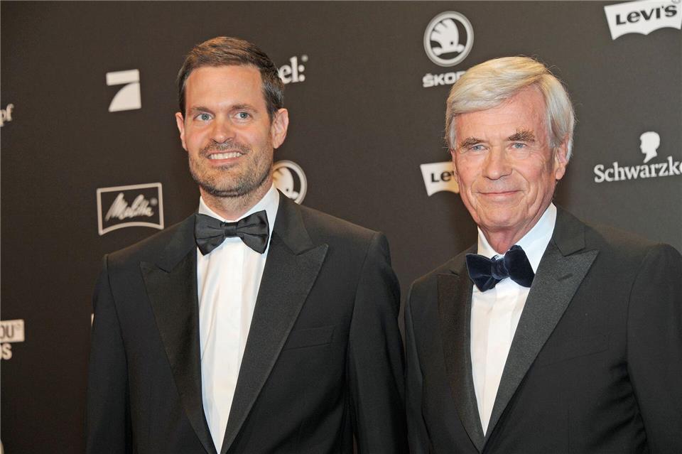 Die Unternehmer Benjamin Otto (links) und Michael Otto. (Archivbild)Ursula Düren/dpa