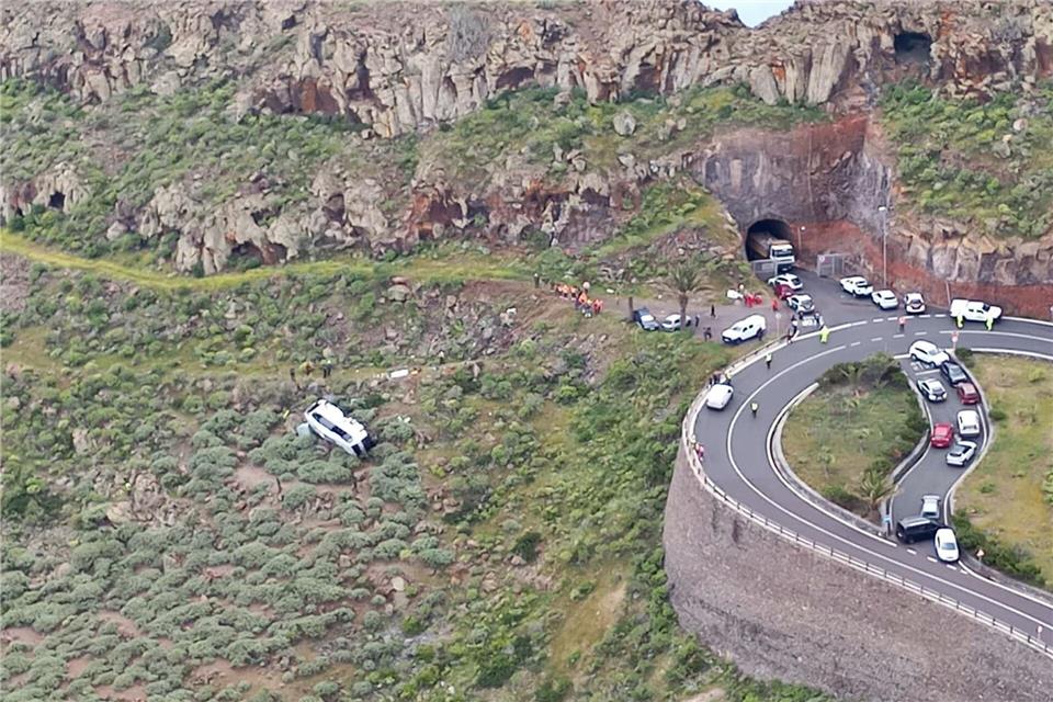 Die Ursache des Unfalls blieb vorerst unbekannt.Cecoes 112/Europapress/dpa