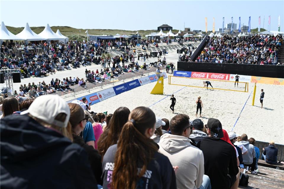 Die Veranstalter erwarten beim White Sands Festival an diesem Wochenende wieder rund 40.000 Besucher auf Norderney. (Archivbild)Lars Penning (klemmer)/dpa