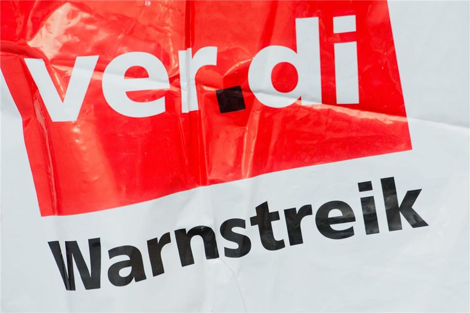 Die Verdi ruft seit Wochen die Beschäftigten des öffentlichen Dienstes zum Warnstreik auf. (Symbolbild)Stefan Sauer/dpa-Zentralbild/dpa