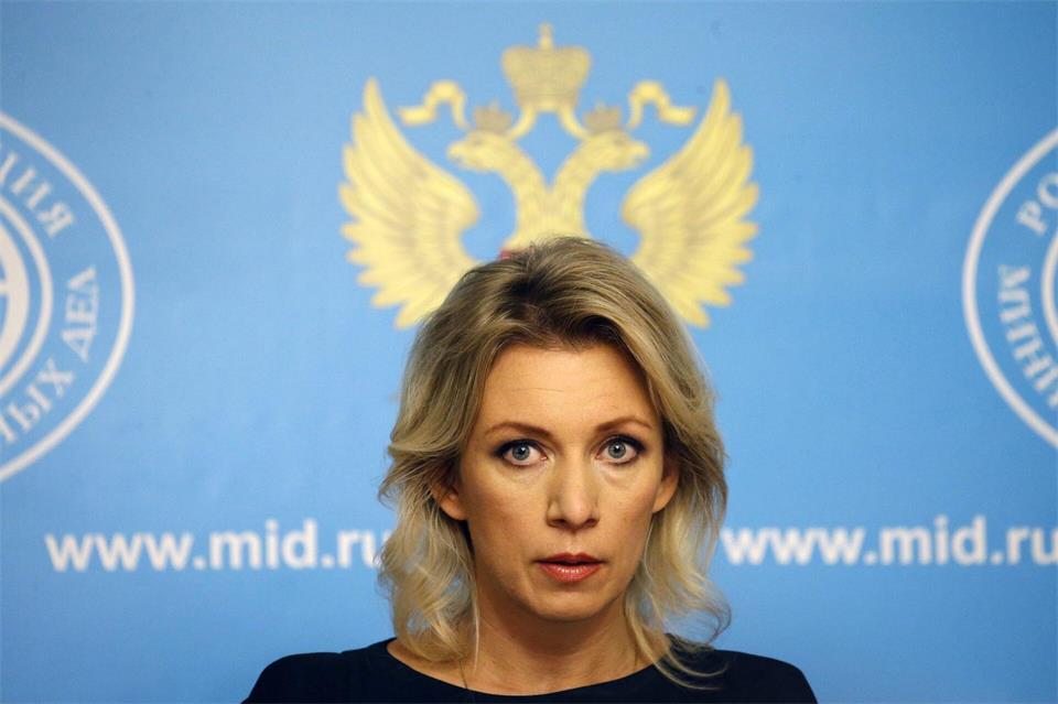 Die Vergabe der Weltmeisterschaft im Gewichtheben an Moskau ist für das russische Außenministerium um Sprecherin Maria Sacharowa ein gutes Signal. (Archivbild)Maxim Shipenkov/EPA/dpa