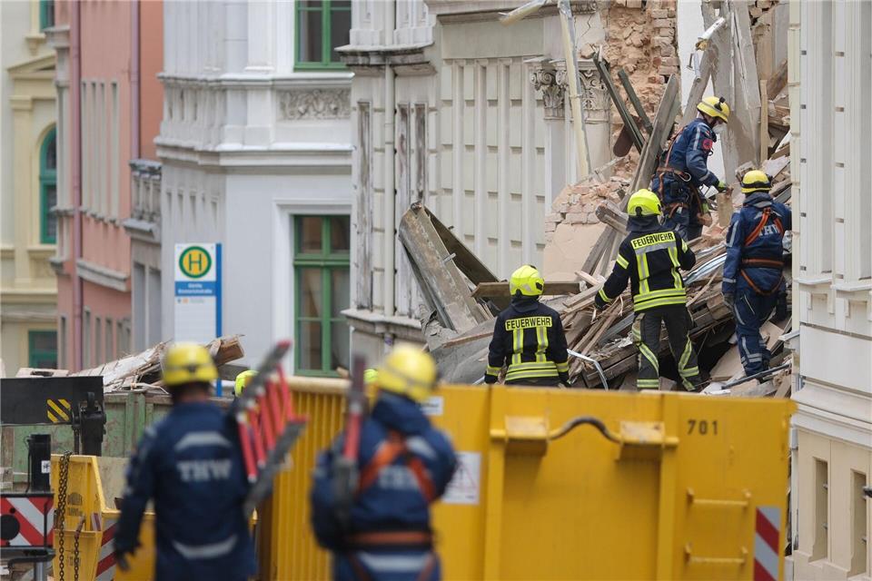 Die Vermisstensuche lief unter Hochdruck.Sebastian Willnow/dpa