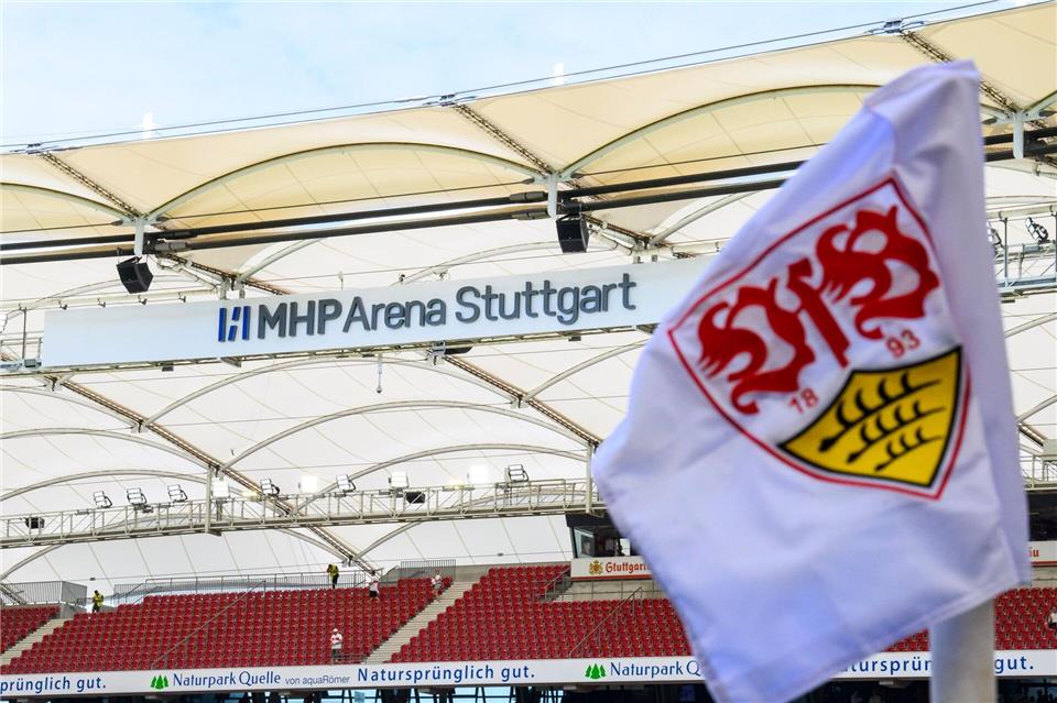 Die VfB-Frauen spielten vor einer Rekordkulisse in der MHP-ArenaTom Weller/dpa