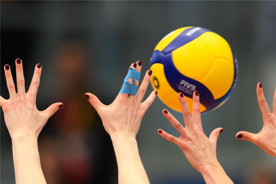 Die Volleyballerinnen des Dresdner SC setzten sich eine Woche nach dem Sieg im Pokal-Viertelfinale auch in der Bundesliga gegen Aachen durch.Robert Michael/dpa