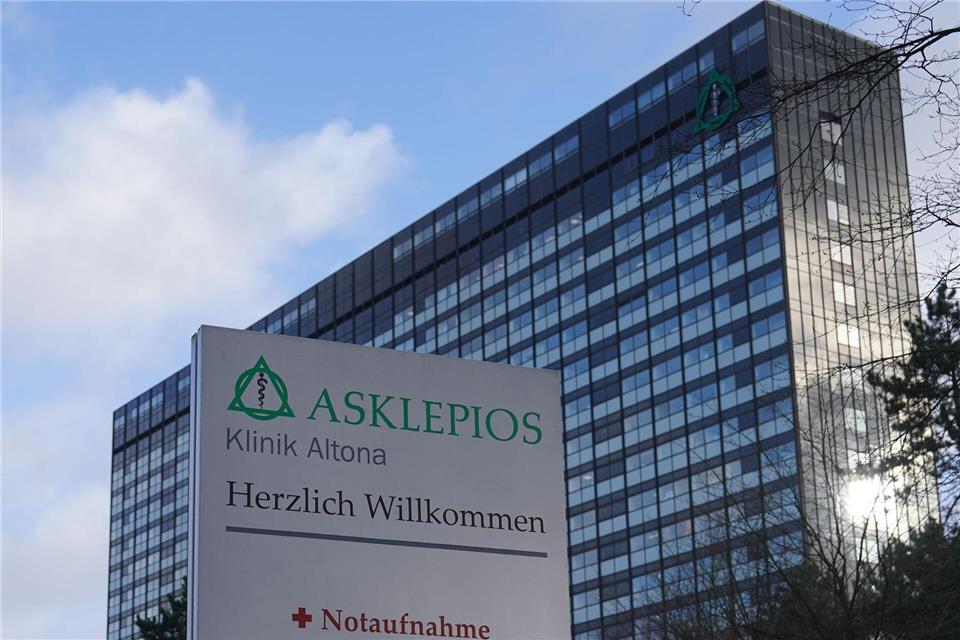 Die Vorarbeiten für einen Neubau der Asklepios Klinik Altona sollen 2027 beginnen. (Archivbild)Marcus Brandt/dpa