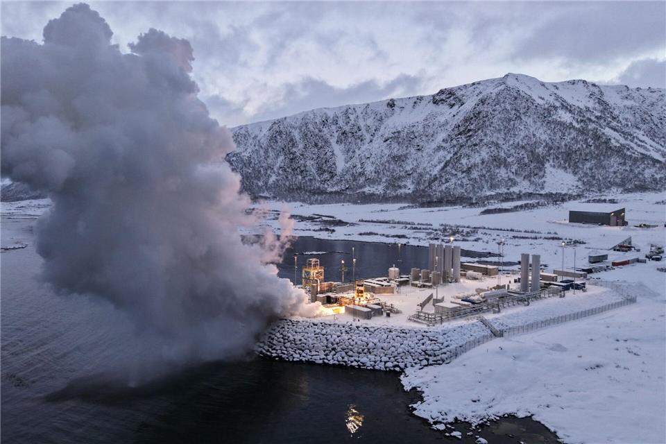 Die Vorbereitungen zum zweiten Testflug am Weltraumbahnhof in Norwegen. (Handout)-/Isar Aerospace/dpa