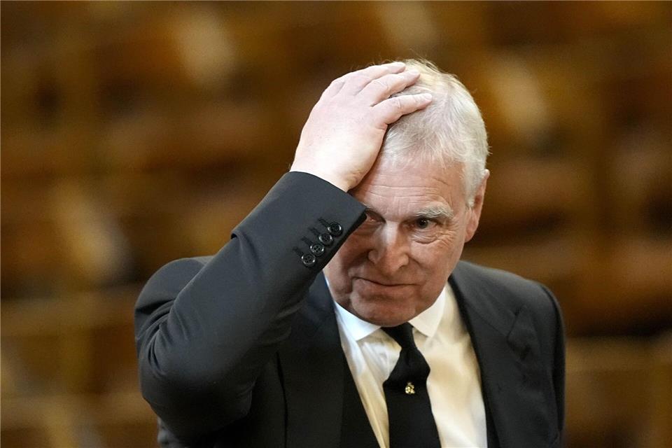 Die Vorwürfe gegen Andrew belasten das Königshaus seit Jahren. Aaron Chown/PA Wire/dpa