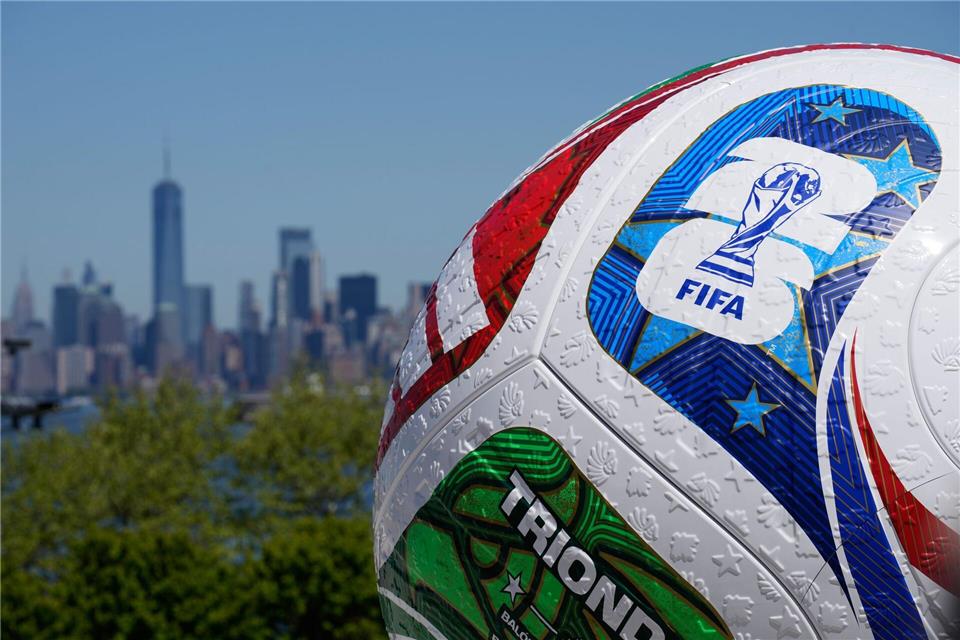 Die WM 2026 findet in den USA, Mexiko und Kanada statt. (Symbolbild)Seth Wenig/AP/dpa