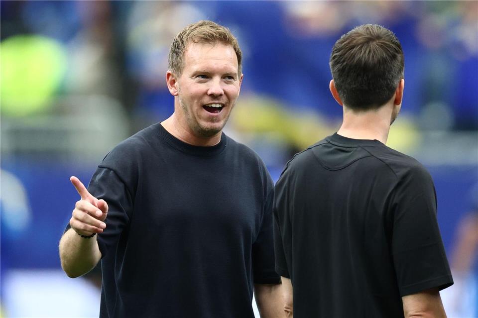 Die WM-Aussichten von Julian Nagelsmann haben sich durch ein Ergebnis verbessert. Christian Charisius/dpa
