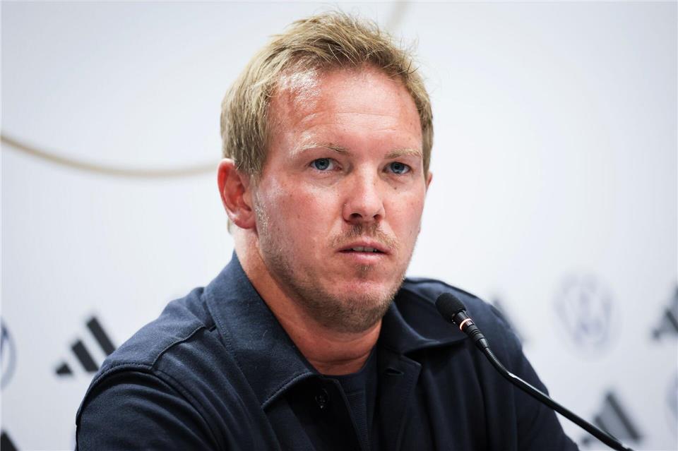 Die WM-Planungen von Bundestrainer Julian Nagelsmann werden konkreter.Christian Charisius/dpa