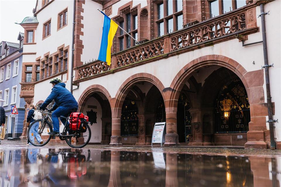 Die Wahl findet am 26. April statt.Philipp von Ditfurth/dpa