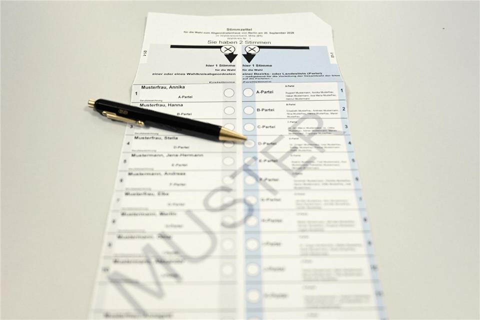 Die Wahl zum Berliner Abgeordnetenhaus am 20. September verspricht viel Spannung. (Archivbild)Elisa Schu/dpa