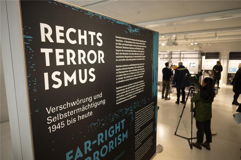 Die Wanderausstellung zeigt die anhaltende rechtsterroristische Bedrohung von 1945 bis heute. (Archivfoto)Lukas Barth-Tuttas/dpa