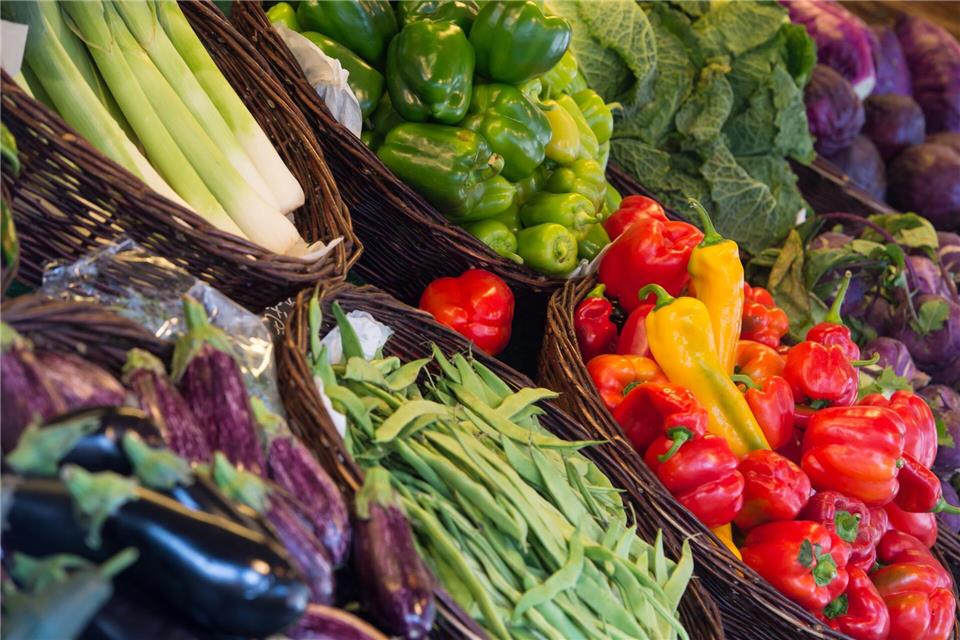 Die Waren werden ansprechend präsentiert und dienen Touristen oft als Fotomotiv. (Archivbild)picture alliance / dpa