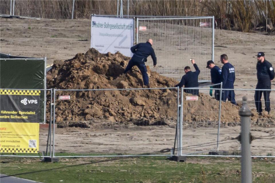 Die Weltkriegsbombe in Dresden wurde erfolgreich gesprengt. Robert Michael/dpa