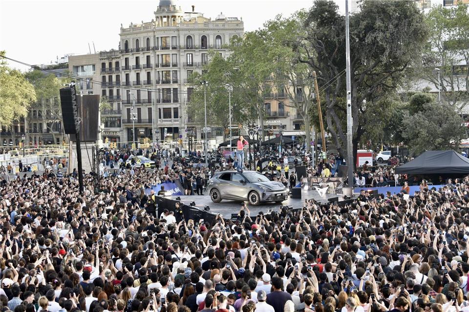 Die Weltpremiere des Cupra Raval macht die VW-Tochter im April in Barcelona zum großen Event. (Archivbild)David Oller/EUROPA PRESS/dpa