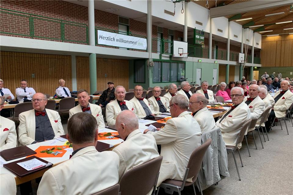 Die Westmünsterlandhalle war am Samstagnachmittag gut besucht.