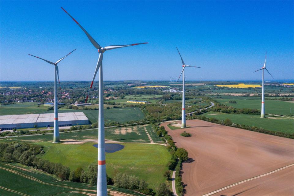 Die Windkraftbranche im Nordosten hofft auf schnellere Genehmigungen für neue Windräder, wenn die Grünen in die Landesregierung eintreten. (Symbolbild)Jens Büttner/dpa