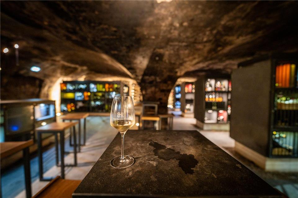 Die Winebanks sind in repräsentativen Räumen untergebracht. Andreas Arnold/dpa