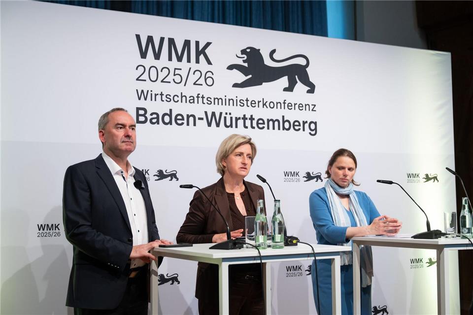 Die Wirtschaftsminister tagten zwei Tage in Konstanz. Silas Stein/dpa