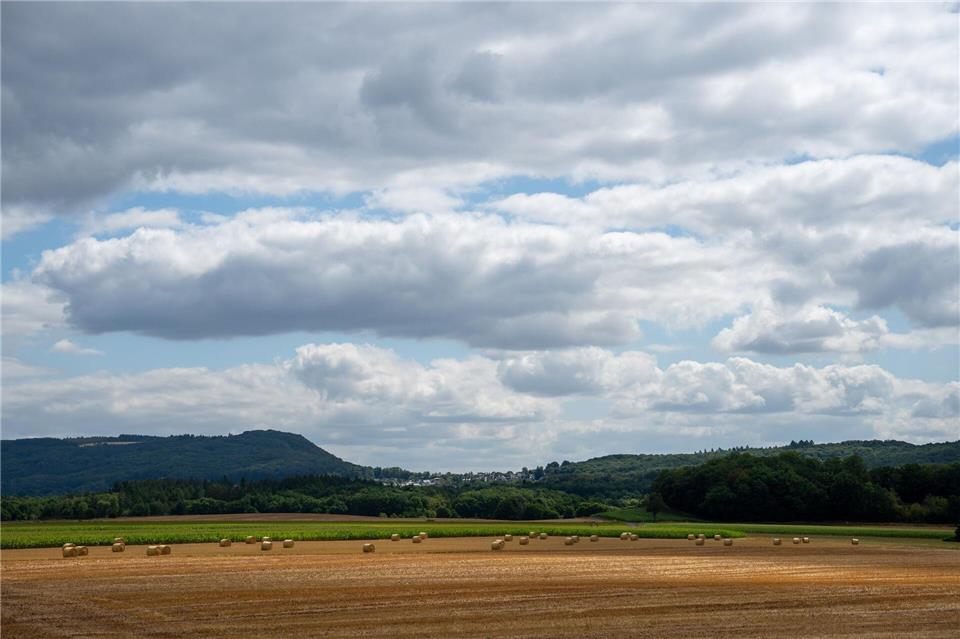 Die Wolken bringen in den kommenden Tagen immer wieder Regen mit sich. (Symbolbild)Harald Tittel/dpa