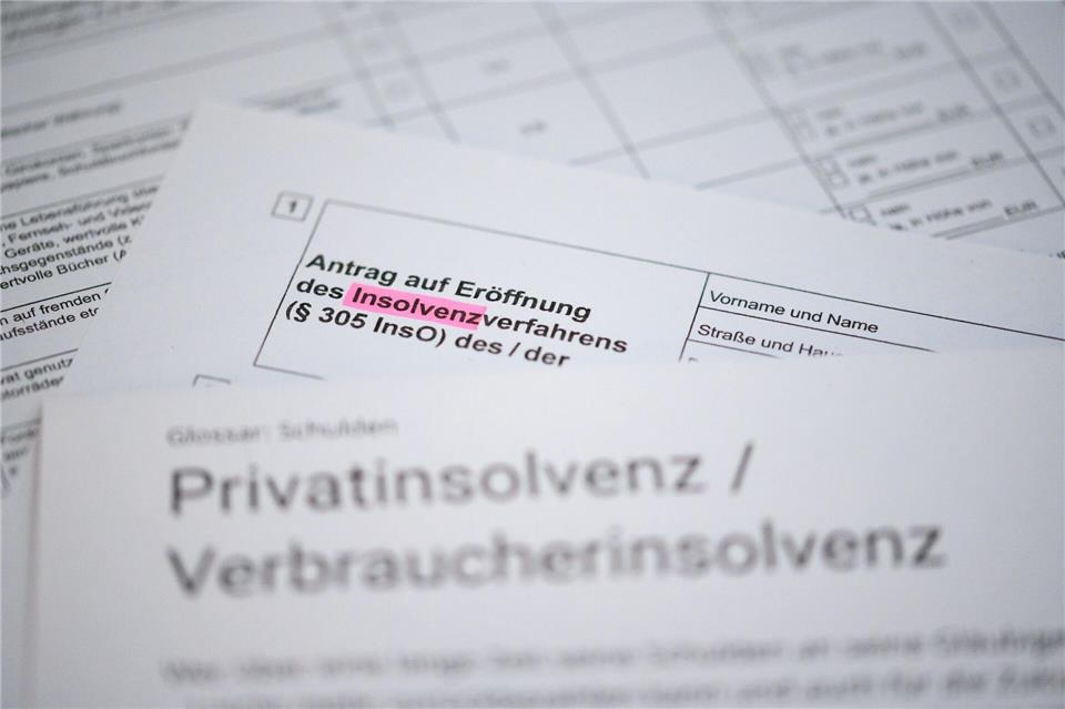 Die Zahl der Insolvenzen in Sachsen-Anhalt ist zuletzt deutlich gestiegen. (Symbolbild)Jonas Walzberg/dpa