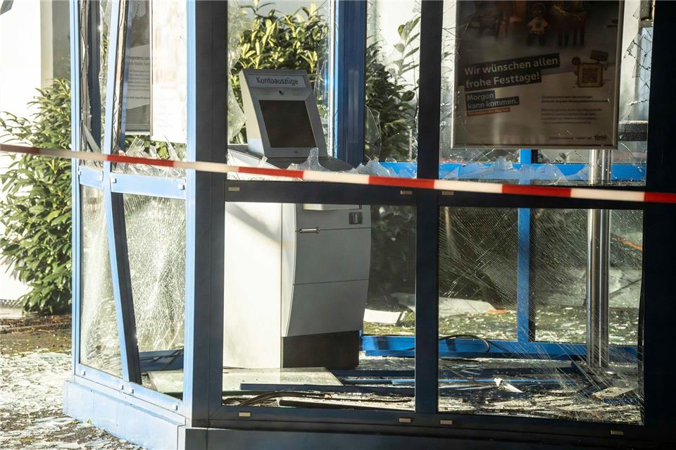 Die Zahl der vollendeten und versuchten Fälle von Geldautomatensprengungen in Rheinland-Pfalz geht deutlich zurück.Christian Schulz/Foto Hosser/dpa