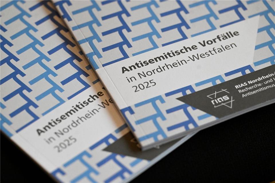 Die Zahlen der Meldestelle für antisemitische Vorfälle in Nordrhein-Westfalen sind alarmierend.Roberto Pfeil/dpa