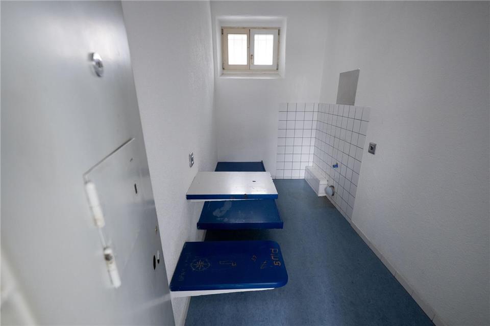 Die Zellen wirken eher spartanisch.  Sven Hoppe/dpa