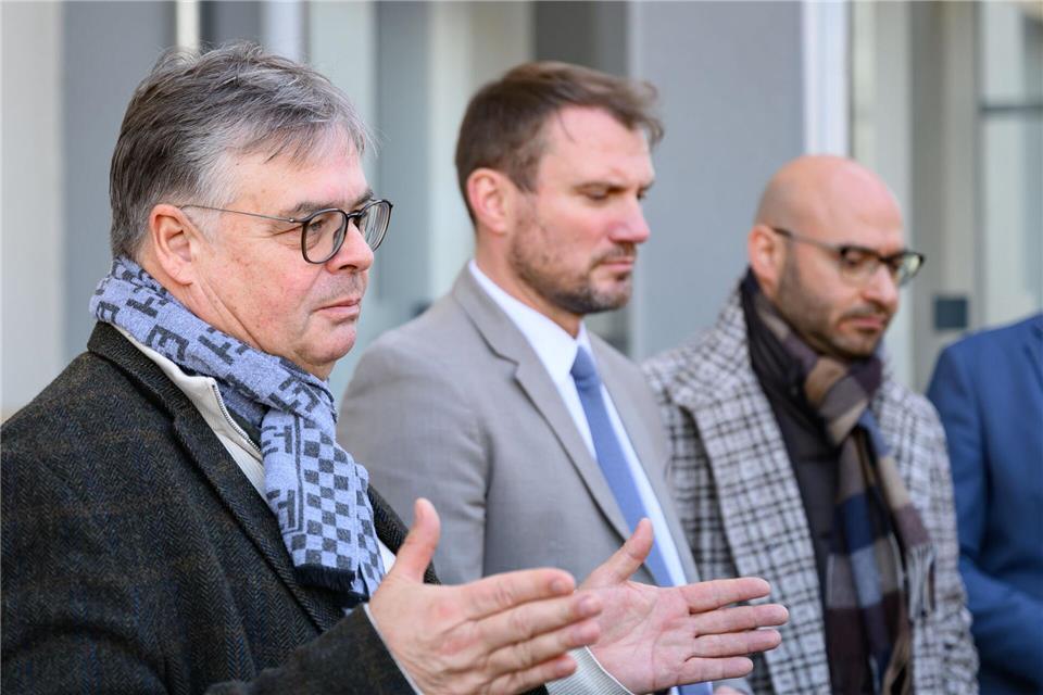 Die Zentrale Ausländerbehörde in Frankfurt (Oder) soll eine Landesübergangseinrichtung werden. Patrick Pleul/dpa