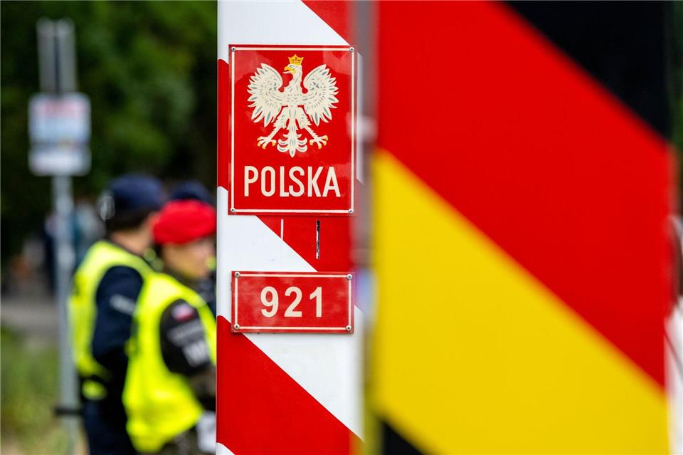 Die Zurückweisung von Asylsuchenden an der deutsch-polnischen belastete das Verhältnis zwischen Berlin und Warschau Stefan Sauer/dpa