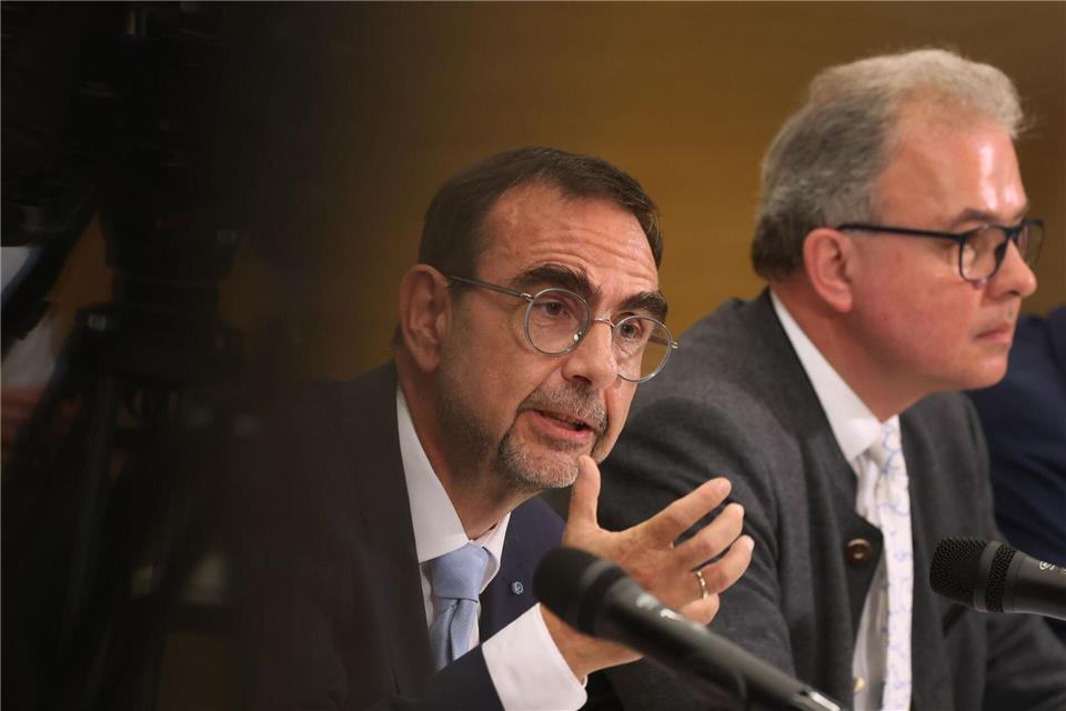 Die Zusammenarbeit läuft aus der Sicht der Fraktionsspitzen von CSU und Freien Wählern gut. Karl-Josef Hildenbrand/dpa